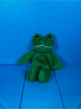Kellytoy - The Original! Pocket Beanpals - Freddy Frog Plush